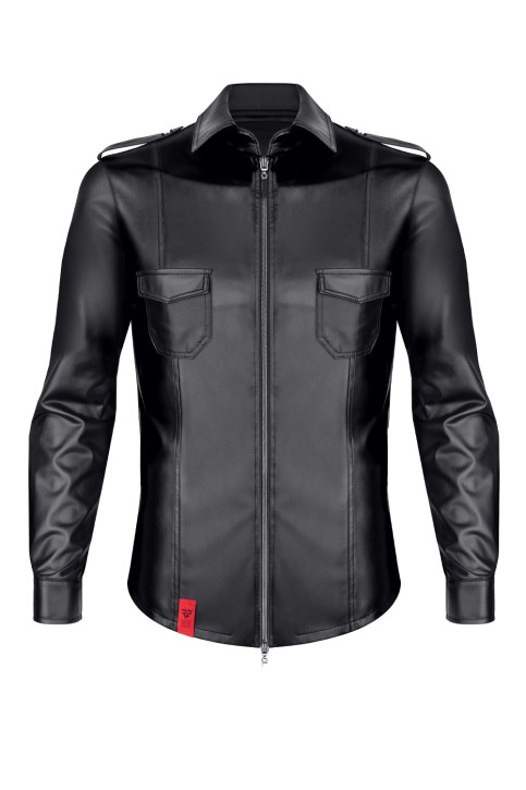 langarm Herren Shirt RMNatale001 schwarz - S